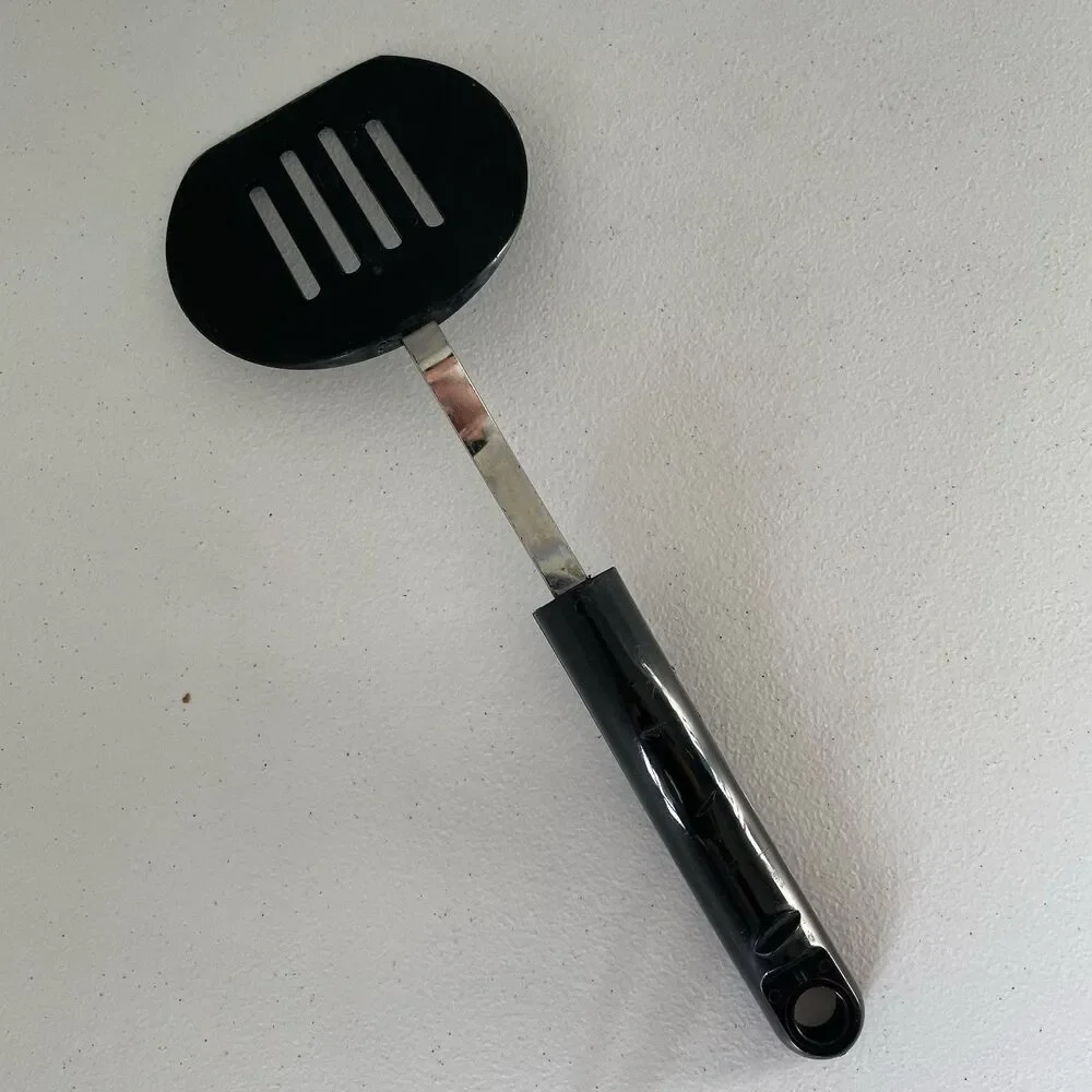 Bonny USA Vintage Plastic Nylon Wide Slotted Spatula Turner 12